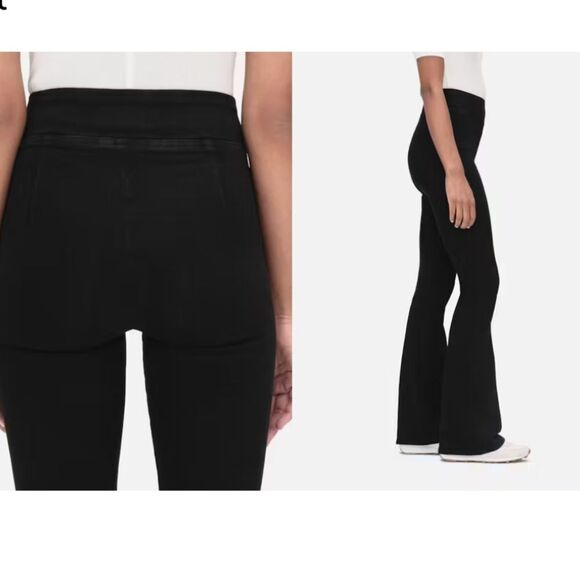 Frame Denim Denim - NWOT FRAME The Jetset Flare in Sheen Noir (Black) Size 0